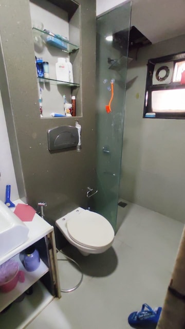 Bathroom in 2 BHK Apartment at Seawoods – for Sale