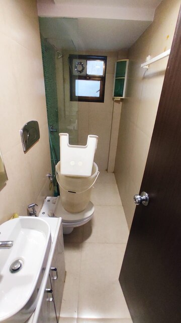 Bathroom in 2 BHK Apartment at Seawoods – for Sale