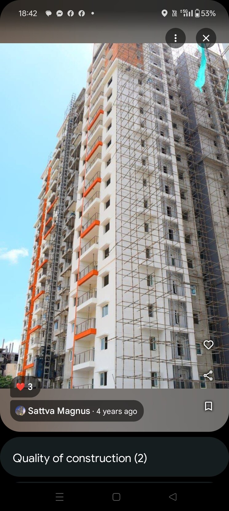 Exterior View, salarpuria-sattva-magnus 3 Bedroom 1865 Sq.Ft. Apartment In Jubilee Hills Hyderabad 8091973