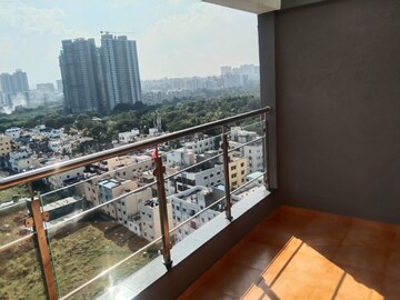 Balcony in 2 BHK Apartment at Venkatesh Graffiti, Keshav Nagar – for Rent