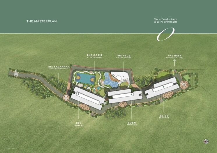 Master Plan, ashar-merac 1 Bedroom 390 Sq.Ft. Apartment In Shree Nagar Thane 8092023