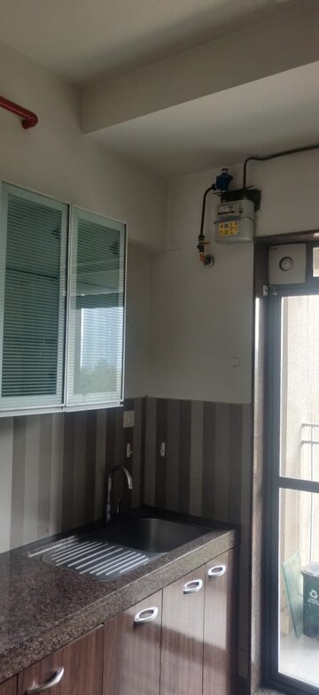 Kitchen in 3 BHK Apartment at Kalpataru Parkcity Sunrise, Kolshet Road – for Rent