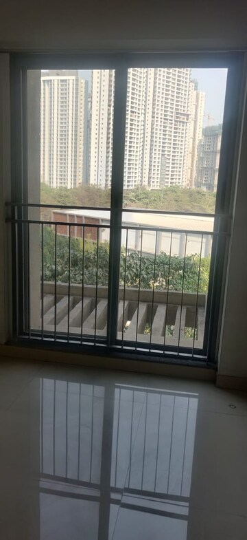 Balcony in 3 BHK Apartment at Kalpataru Parkcity Sunrise, Kolshet Road – for Rent