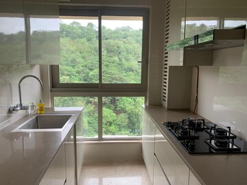 Kitchen in 2 BHK Apartment at Castle Rock, Powai – for Rent