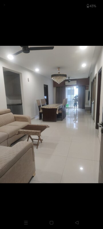Living Room in 3 BHK Apartment at Mahaveer Palm Grove, Begumpet – for Sale