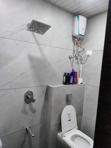 Bathroom in 2 BHK Apartment at Gami Terra, Sanpada – for Rent