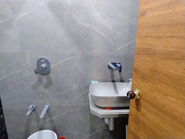 Bathroom in 2 BHK Apartment at Gami Terra, Sanpada – for Rent