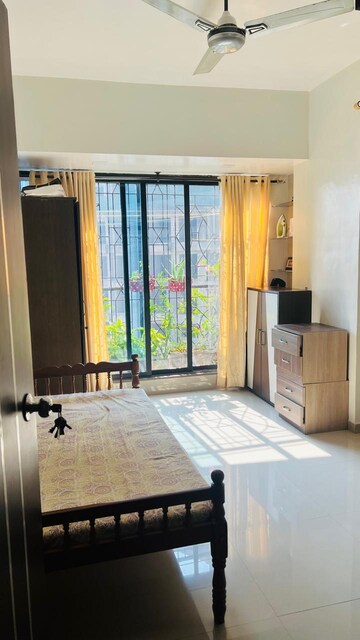 Bedroom in 2 BHK Apartment at Chaurang CHS, Sanpada – for Rent