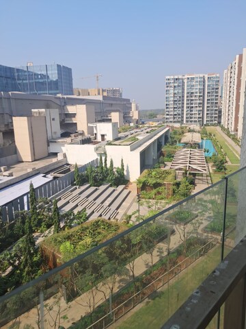Balcony in 3 BHK Apartment at Seawoods – for Rent