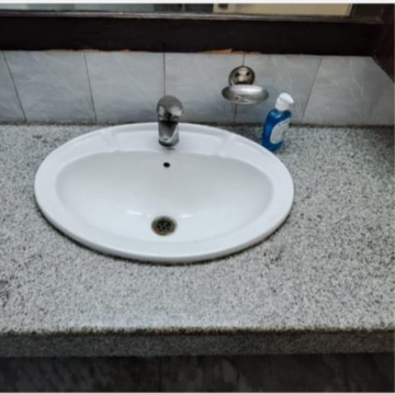 Bathroom in 3 BHK Builder Floor at Kalkaji – for Rent