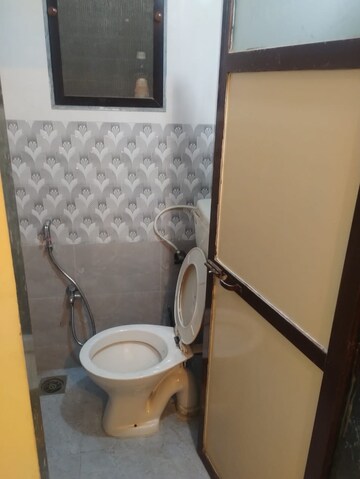 Bathroom in 1 BHK Apartment at Janki CHS, Borivali West – for Rent