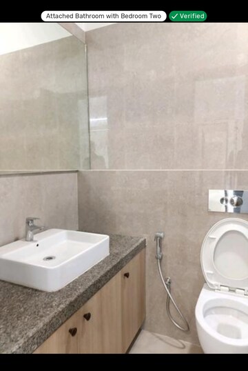 Bathroom in 2 BHK Apartment at Sunteck City Avenue 1, Goregaon West – for Rent