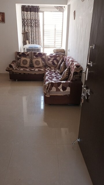 Living Room in 2 BHK Apartment at Near Vaishno Devi Circle On Sg Highway – for Sale