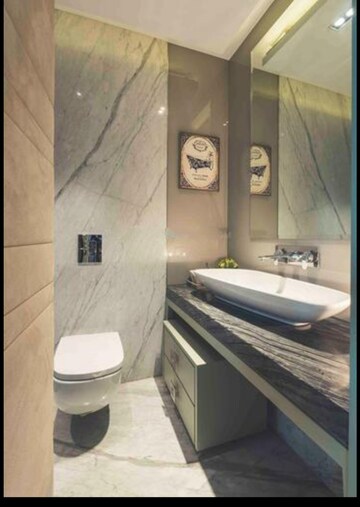 Bathroom in 2 BHK Apartment at Kalpataru Radiance, Goregaon West – for Rent