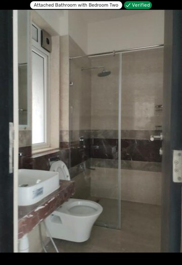 Bathroom in 2 BHK Apartment at Kalpataru Radiance, Goregaon West – for Rent