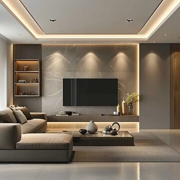 Living Room in 3 BHK Builder Floor at Uttam Nagar West – for Sale