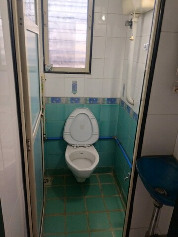 Bathroom in 1 BHK Apartment at Panchvan Complex, Borivali West – for Rent