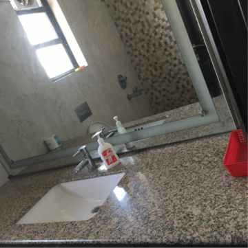 Bathroom in 3 BHK Builder Floor at East Of Kailash – for Rent