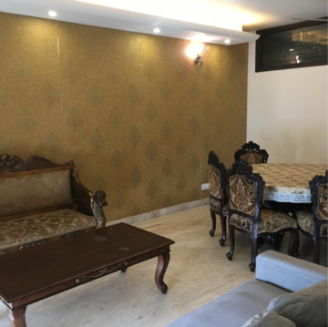 Living Room in 3 BHK Builder Floor at East Of Kailash – for Rent