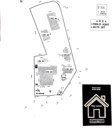 2 BHK Apartment – Map Location View at Archana Kohinoor Glory, Mohammadwadi - for Sale