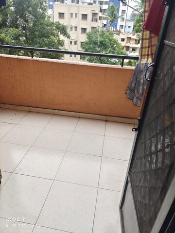 Balcony in 1 BHK Apartment at Magarpatta Grevillea, Hadapsar – for Rent
