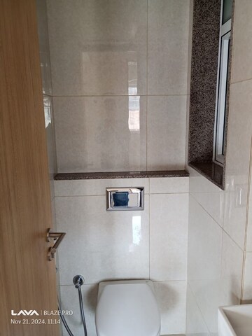 Bathroom in 2 BHK Apartment at L&T Emerald Isle, Powai – for Rent