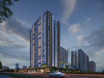 2 BHK Apartment – Exterior View View at Pristine O2 World, Wagholi - for Sale