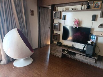 Living Room in 3 BHK Apartment at SiddhiVinayak Sunshree Emerald, Kondhwa – for Rent