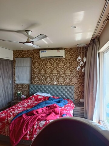 Bedroom in 3 BHK Apartment at SiddhiVinayak Sunshree Emerald, Kondhwa – for Rent