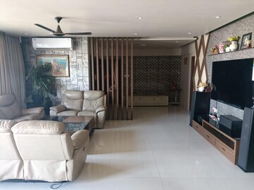 Living Room in 3 BHK Apartment at SiddhiVinayak Sunshree Emerald, Kondhwa – for Rent