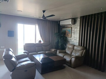 Living Room in 3 BHK Apartment at SiddhiVinayak Sunshree Emerald, Kondhwa – for Rent