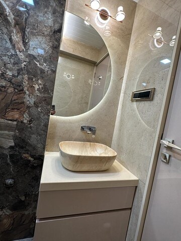 Bathroom in 2 BHK Apartment at Himgiri Building, Chembur – for Rent