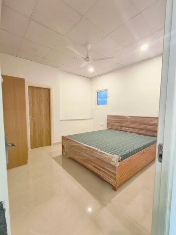 Bedroom in 2 BHK Builder Floor at Ansal Sushant Lok I, Sector 43 – for Rent