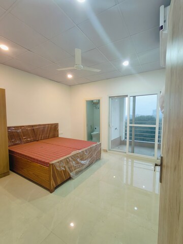 Bedroom in 2 BHK Builder Floor at Ansal Sushant Lok I, Sector 43 – for Rent