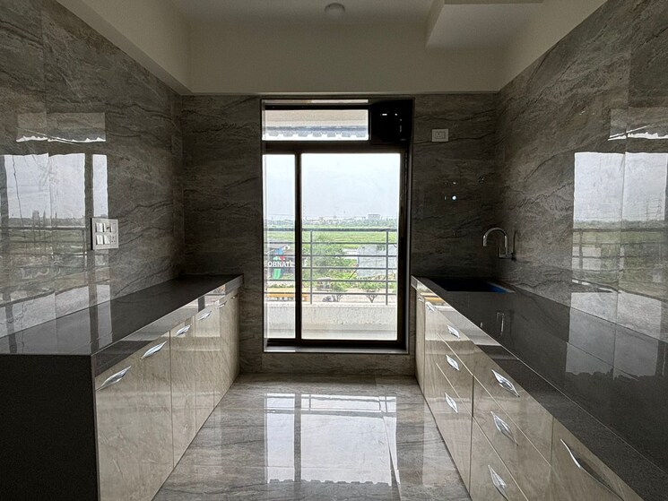 Kitchen, deep-sky 1 Bedroom 426 Sq.Ft. Apartment In Vasai East Palghar 8092523