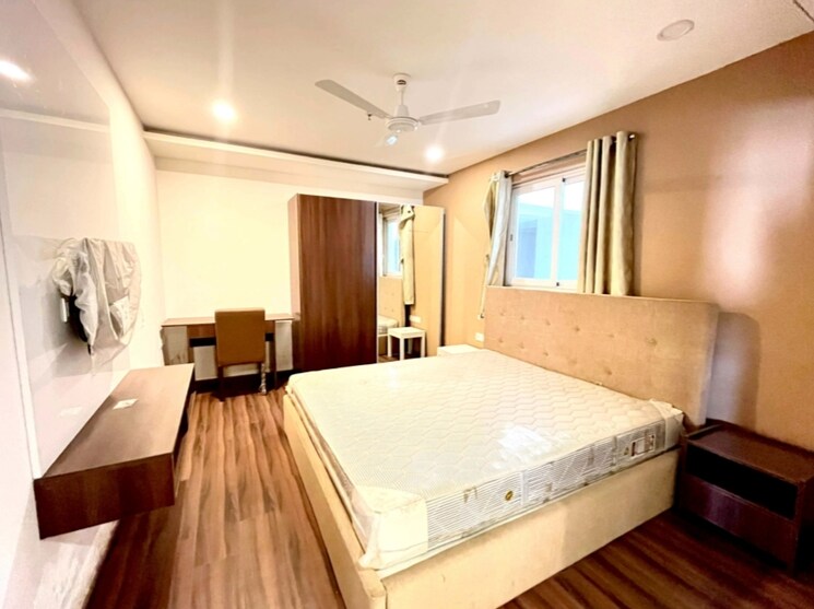 Bedroom, golf-edge 3 Bedroom 3625 Sq.Ft. Apartment In Gachibowli Hyderabad 8092657