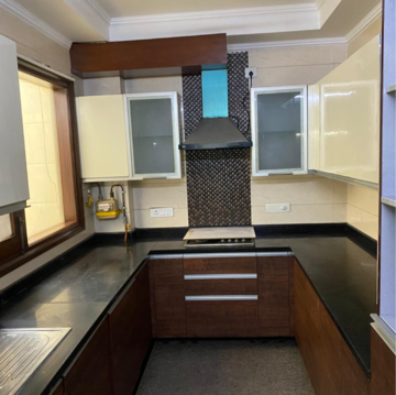 Kitchen in 4 BHK Builder Floor at Greater Kailash ii – for Rent