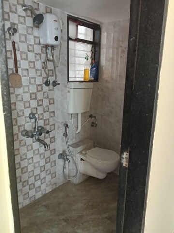 Bathroom in 2 BHK Apartment at Bhoomi Acropolis, Virar West – for Rent