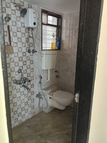 Bathroom in 1 BHK Apartment at Bhoomi Acropolis, Virar West – for Rent