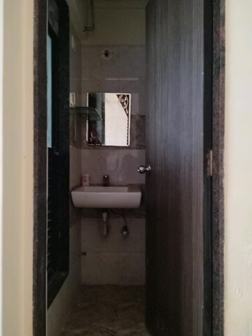Bathroom in 2 BHK Apartment at Sumit Greendale, Virar West – for Rent