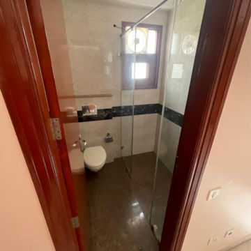 Attached Bathroom in 3 BHK Builder Floor at Greater Kailash I – for Rent