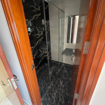Attached Bathroom in 3 BHK Builder Floor at Greater Kailash I – for Rent