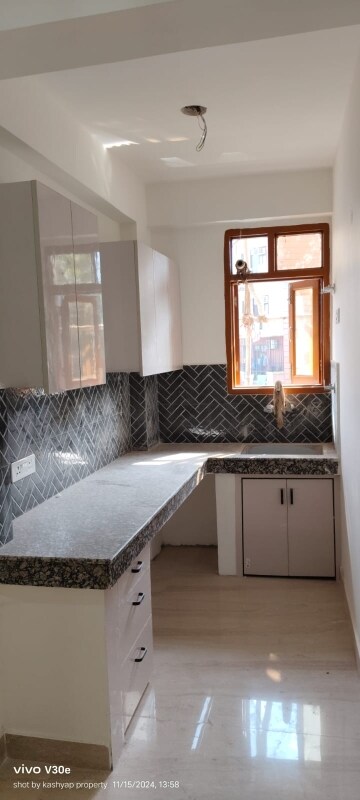 Kitchen in 2 BHK Builder Floor at Chattarpur – for Rent