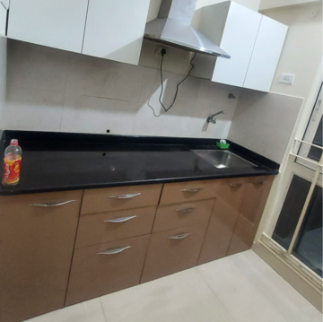 Kitchen in 1 BHK Apartment at Vijay Orovia, Hiranandani Estate – for Sale