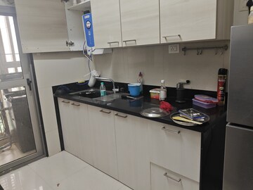 Kitchen in 3 BHK Apartment at Kalpataru Hills, Manpada – for Rent