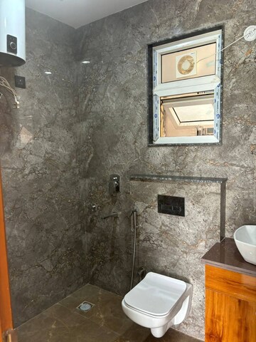 Bathroom in 3 BHK Builder Floor at Sector 9 – for Rent
