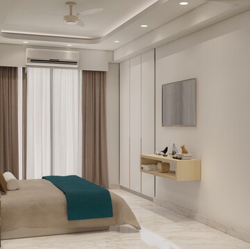 Living Room in 3 BHK Apartment at Unitech Horizon, Pi Greater Noida – for Sale