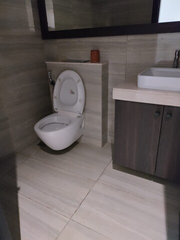 Bathroom in 3 BHK Apartment at Oberoi Realty Esquire, Goregaon East – for Rent