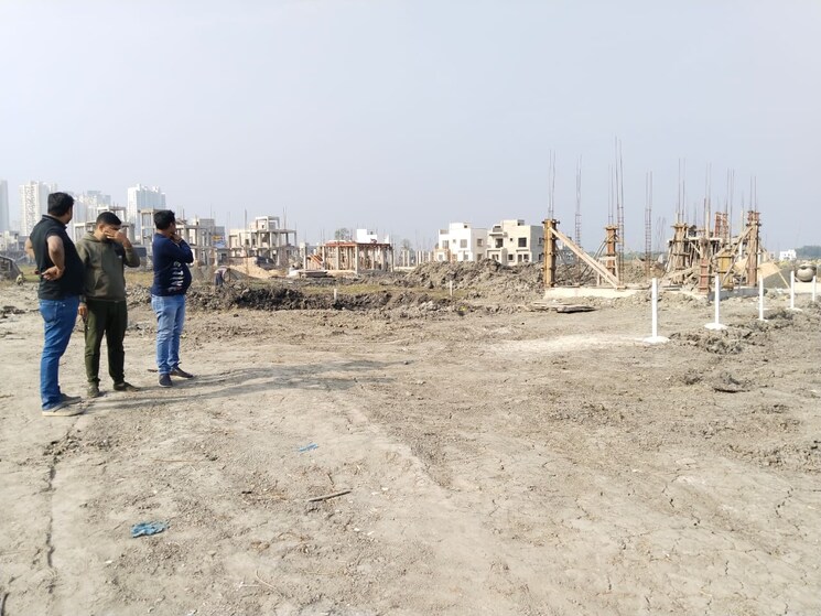 Exterior View, dharitri-royal-enclave-apartment  720 Sq.Ft. Plot In New Town Kolkata 8093247