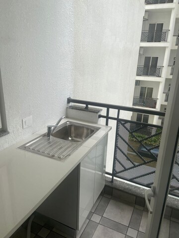 Balcony in 3 BHK Apartment at Central Park Flower Valley Aqua Front Towers, Sohna Sector 33 – for Rent